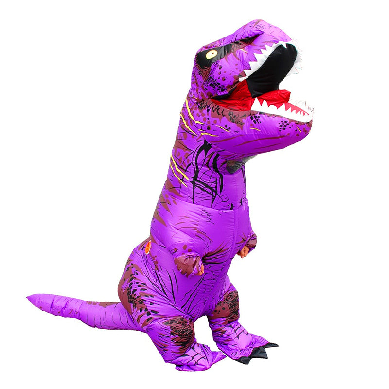 Costume Dinosaure T-Rex Violet