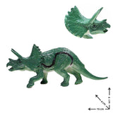 Dinosaure Figurine Tricératops Vert