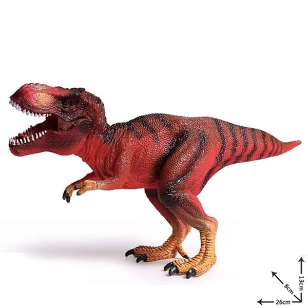Voiture dinosaure rouge - Sans marque