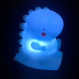 Veilleuse dinosaure enfant bleu
