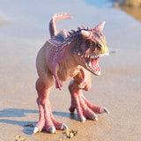 Dinosaure jouet sanglant