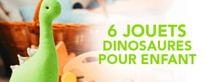 6 Jouets Dinosaures pour Décorer une Chambre d’Enfant