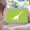 Tablette dinosaure