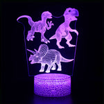 3D lampe dinosaure