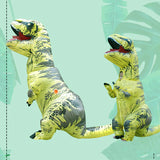 Costume Dinosaure T-rex jaune