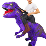 Dinosaure Costume T-rex gonflable violet