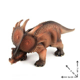 Dinosaure Figurine Styracosaure Orange