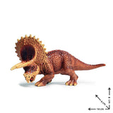 Dinosaure Figurine Tricératops Rouge