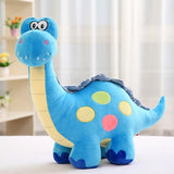 Diplodocus mignon bleu peluche 