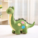 dinosaure Diplodocus vert peluche