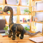 Doudou Dinosaure Marron