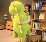 Doudou Dinosaure XXL Vert