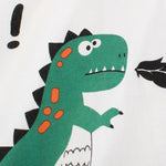 T-shirt Dinosaure <br/> Quatre Couleurs