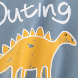 T-shirt Dinosaure <br/> Stégosaure Jaune
