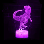 Lampe Vélociraptor violette