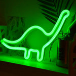 Lampe dinosaure vert design