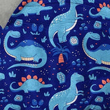 Parure de lit enfant dinosaure Bleu