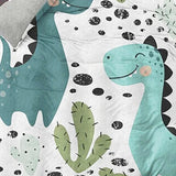 Parure de lit dinosaure enfant mignon