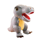 Peluche Dinosaure Petit Tyrex Gris