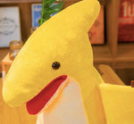 Peluche Dinosaure Jaune Pterosaure