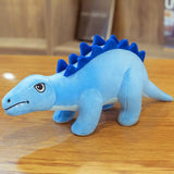 Peluche Dinosaure Stégosaure Bleu