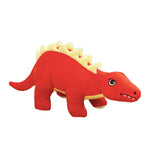 Peluche Dinosaure Stégosaure Rouge enfant