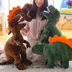 Peluche Dinosaure <br/> Grand T-Rex Vert