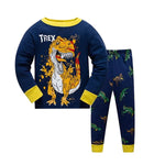 Pyjama dinosaure t-rex jaune