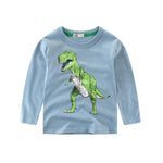 T-shirt manches longues dinosaure