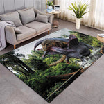 Tapis Dinosaure Combat