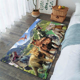 Tapis Dinosaure Famille Dino