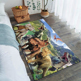 Tapis Dinosaure Famille Dinosaure enfant