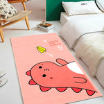 Tapis Dinosaure Mignon Rose