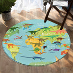 Tapis Dinosaure Monde