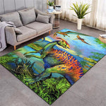 Tapis Dinosaure Parasaurolophus