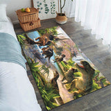 Tapis Dinosaure Préhistoire enfant