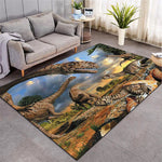 Tapis Dinosaure Sauropodes