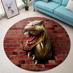 Tapis Dinosaure T-Rex en Ville