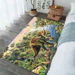 Tapis Dinosaure Tricératops éducatif