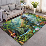 Tapis Dinosaure Tropical