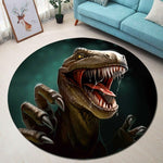 Tapis Dinosaure Vélociraptor