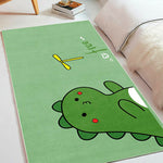 Tapis Dinosaure Vert Enfant