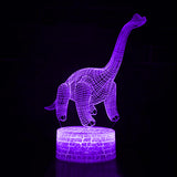 Dinosaure Diplodocus violet lumiere