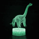 Lampe dinosaure verte