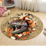 tapis dinosaure enfant crétacé