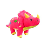 Peluche dinosaure rose 